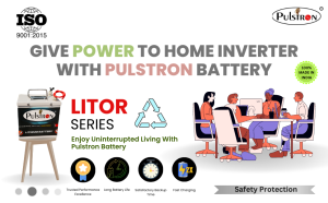 Buy Pulstron Lithium LiFePO4 12V 80AH Inverter/ Solar Battery