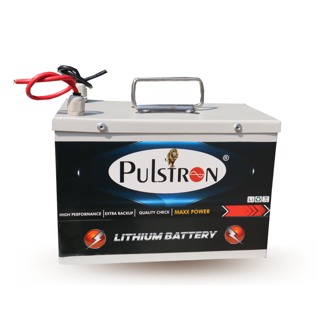 Pulstron LITOR-60, 12V 60Ah, Lithium LiFePO4 Battery Pack, In Metal Case